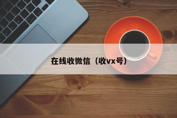 在线收微信（收vx号）