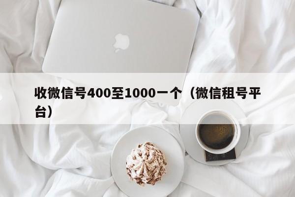 收微信号400至1000一个（微信租号平台）